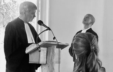 Un beau moment de communion